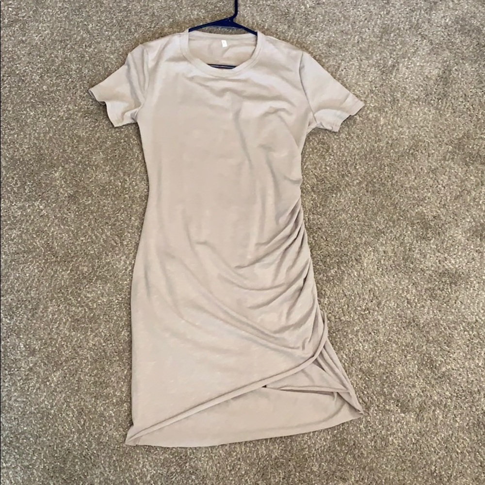 Ruched bodycon dress